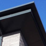 ARP Trueline aluminium fascia and soffit for commercial property