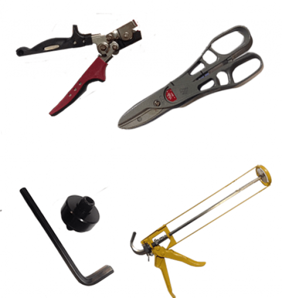 Mustang Tools - Seamless Aluminium Gutter Tools and Accessories