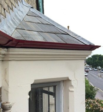 ARP Legacy cast aluminium gutters and aluminium downpipes replace traditional cast iron guttering