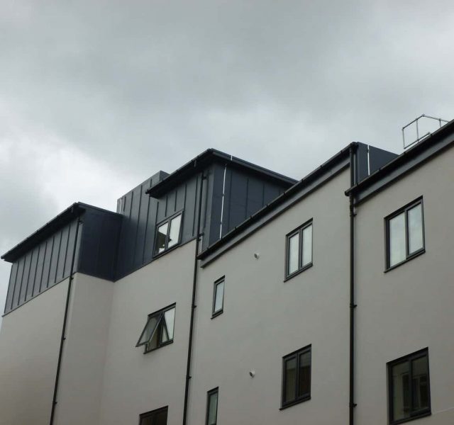 Aluminium Guttering by ARP - Sentinel Beaded Half Round Gutters and Colonnade Rainwater Pipes