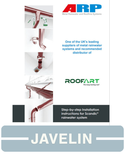 Javelin Steel Rainwater System Installation Instructions